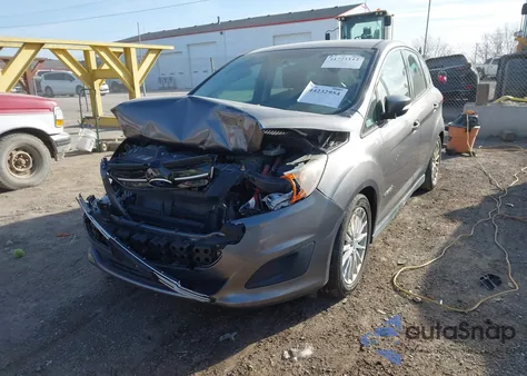 2013 Ford C-Max Hybrid Se from USA, damaged, VIN 1FADP5AU2DL543064